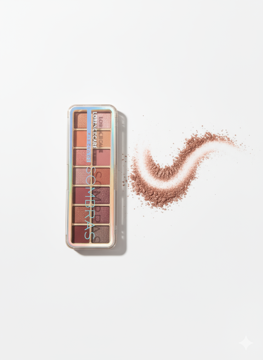 Paleta de Sombras Rosado 15,4g - Lorence